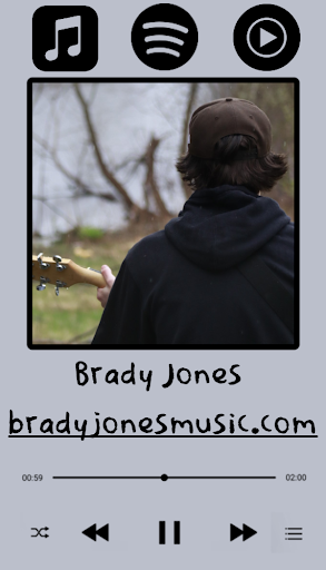 Brady Jones Music Picture